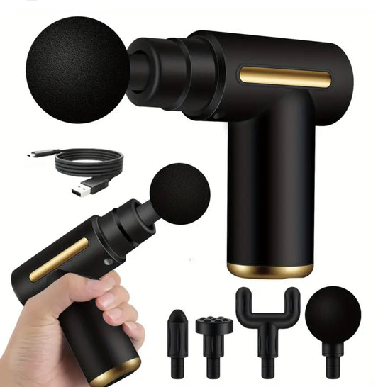 PISTOLET DE MASSAGE MUSCULAIRE PRO-RÉCUPÉRATION ET BIEN-ÊTRE EXPRESS