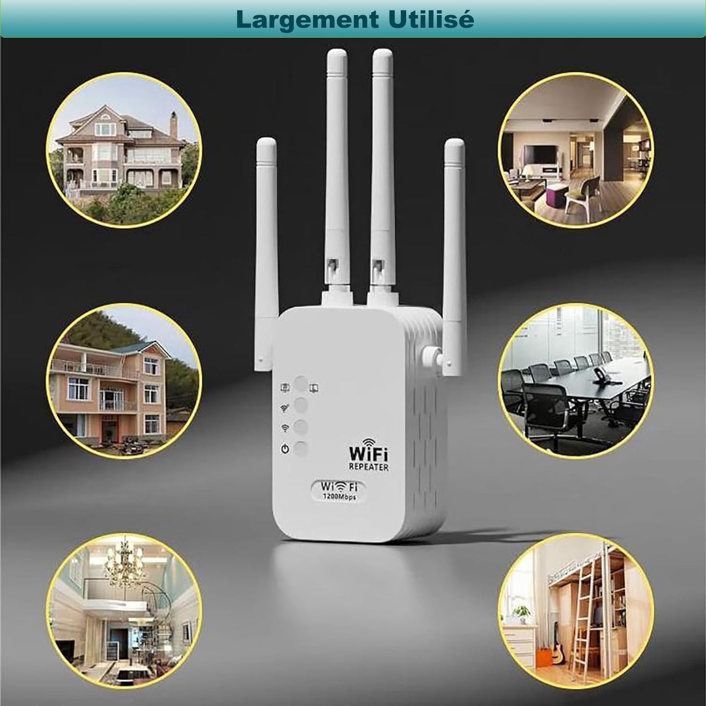 Répéteur WiFi Haute Puissance