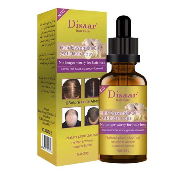 DISAAR Huile Capillaire Essence de Gingembre