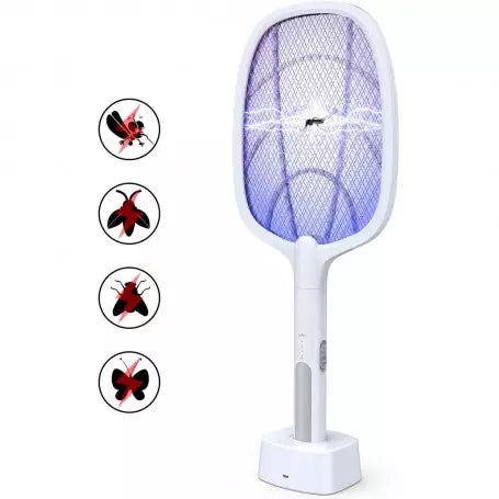 Raquette Électrique Anti-moustiques