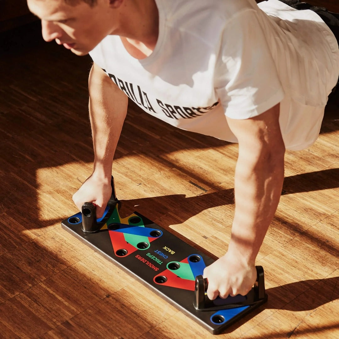 🏋️‍♂️ PLANCHE À POMPES 14 EN 1 – ENTRAÎNEMENT COMPLET À DOMICILE