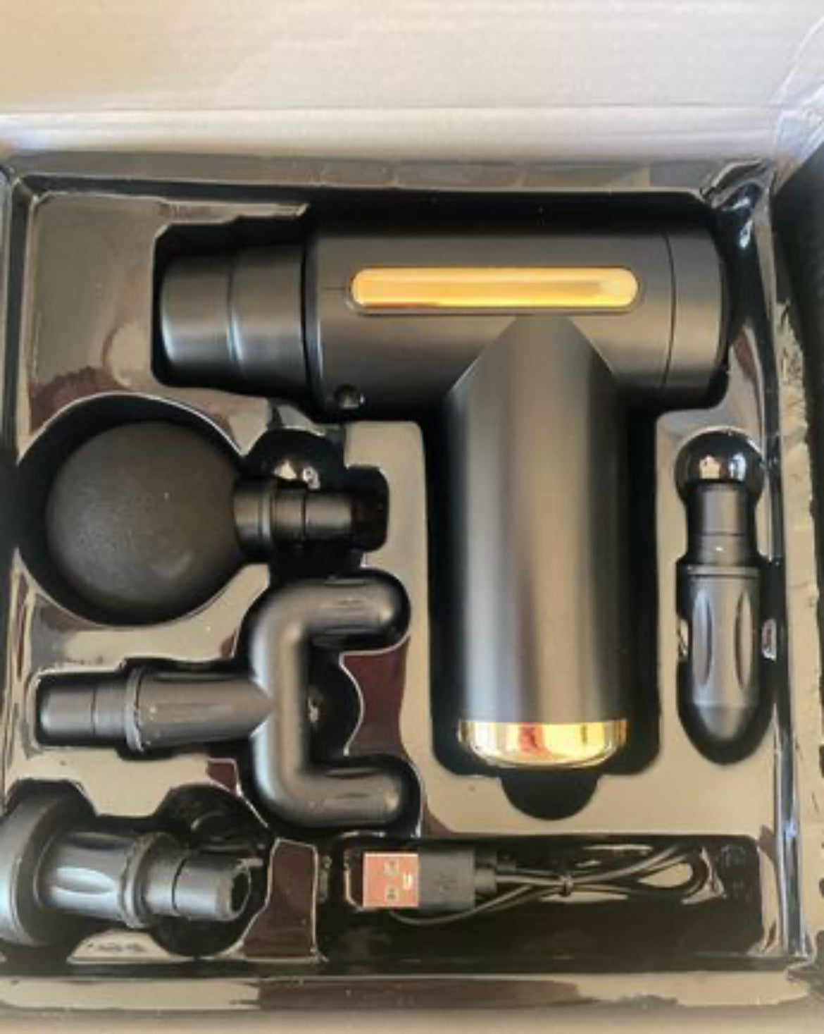 PISTOLET DE MASSAGE MUSCULAIRE PRO-RÉCUPÉRATION ET BIEN-ÊTRE EXPRESS