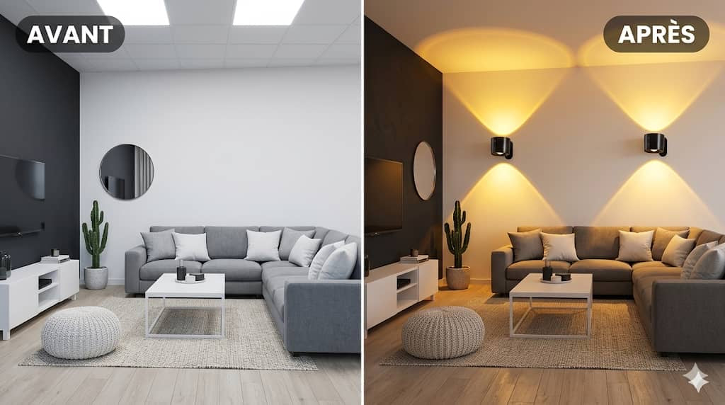 APPLIQUE MURALE RECHARGEABLE SANS FIL
