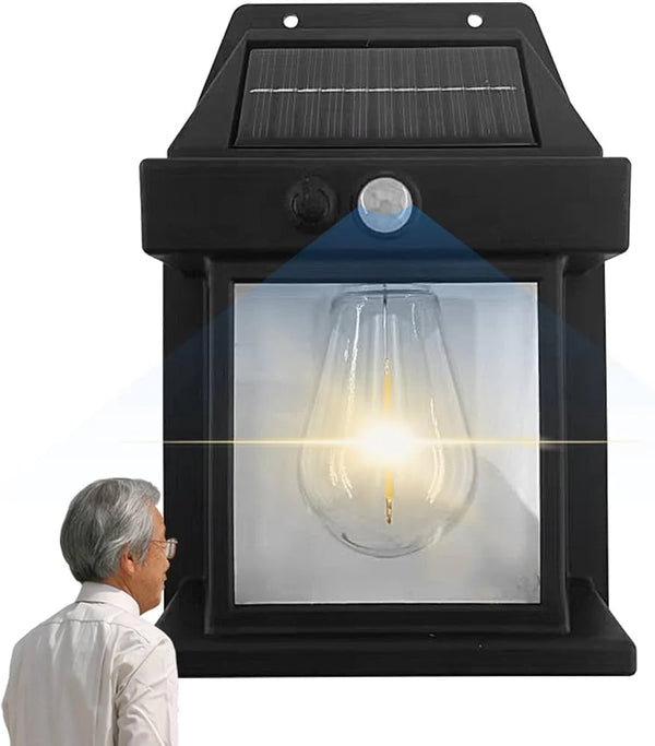 Ampoule murale solaire + torche imperméable