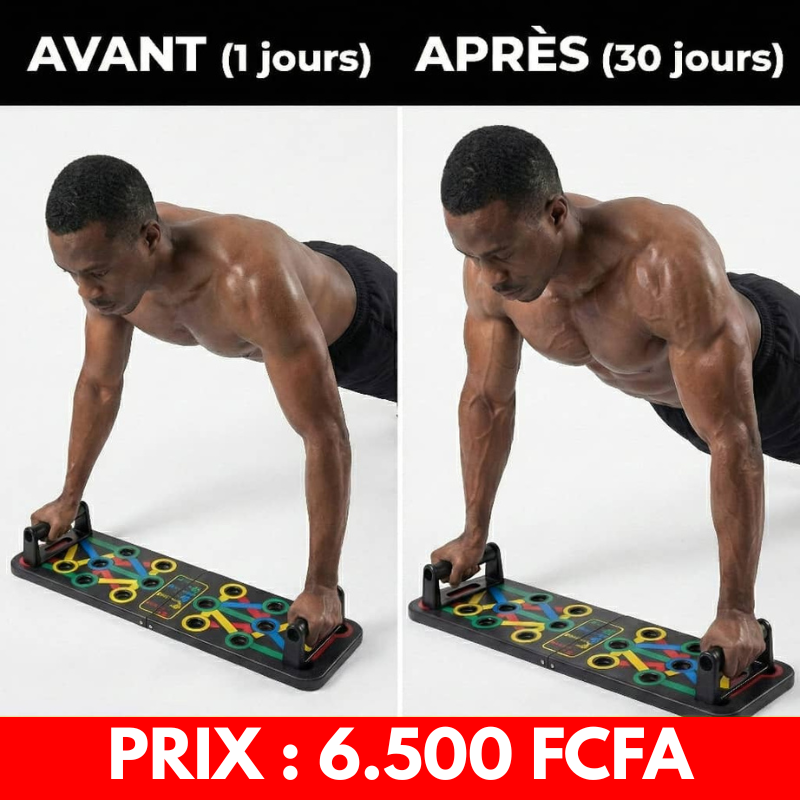 🏋️‍♂️ PLANCHE À POMPES 14 EN 1 – ENTRAÎNEMENT COMPLET À DOMICILE