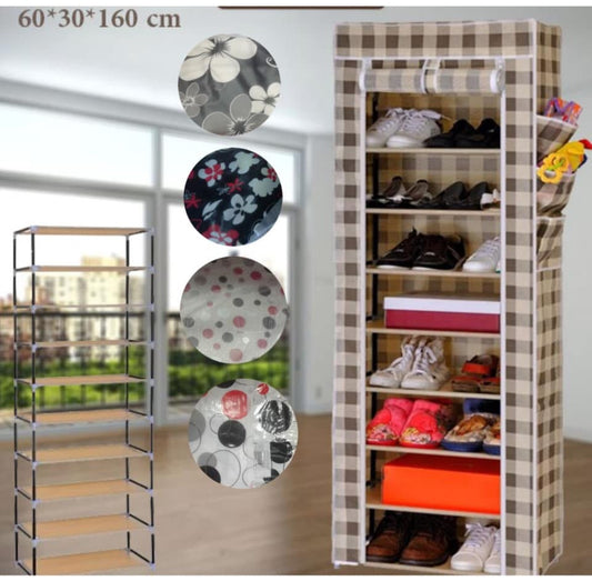 (Copie) ÉTAGÈRE À CHAUSSURES AVEC PROTECTION ANTI-POUSSIERE