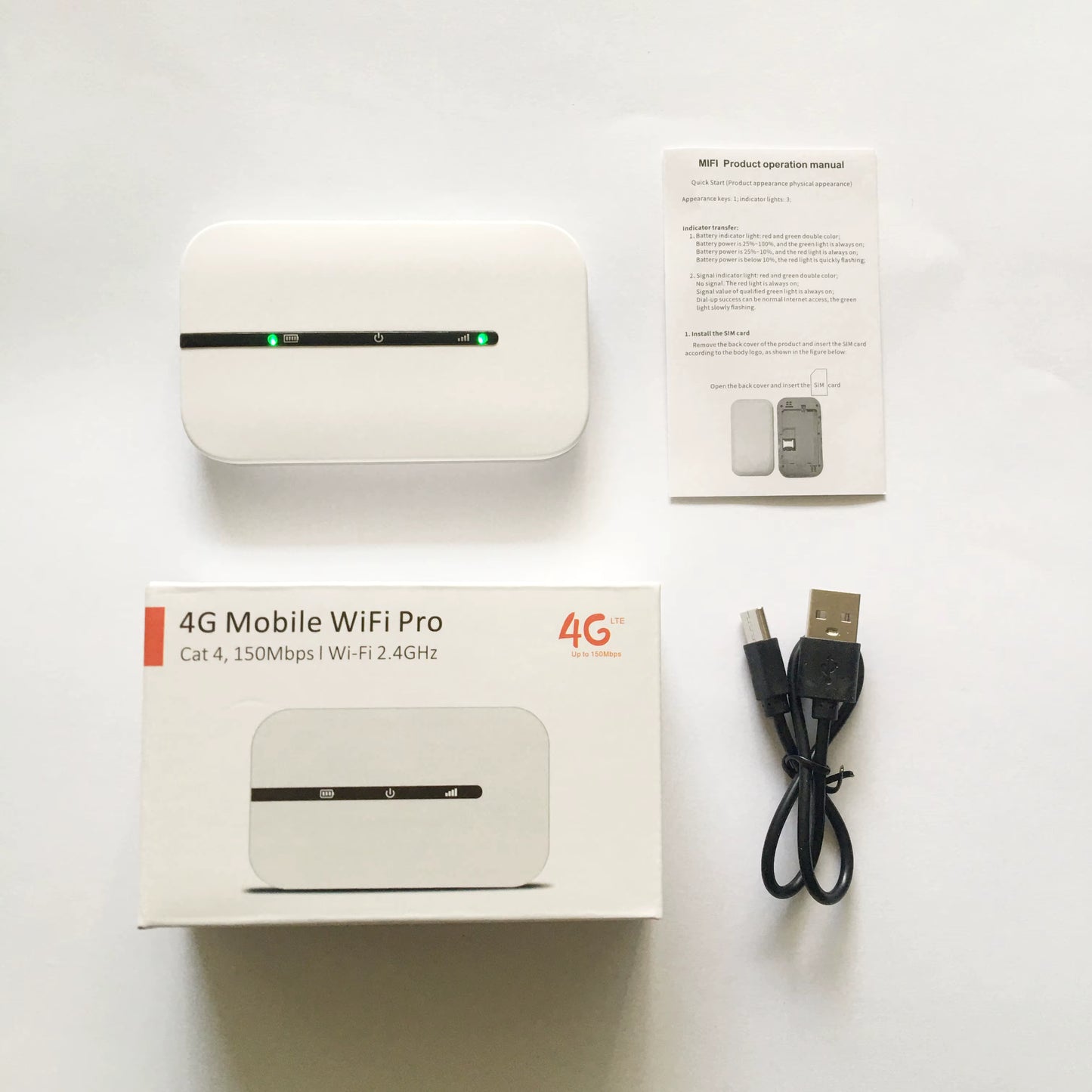 Pocket Wi-Fi Router LTE 4G Mobile Pro