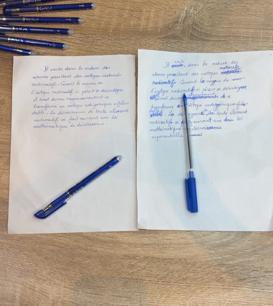 Stylo Effaçable à Friction en Boîte de 12