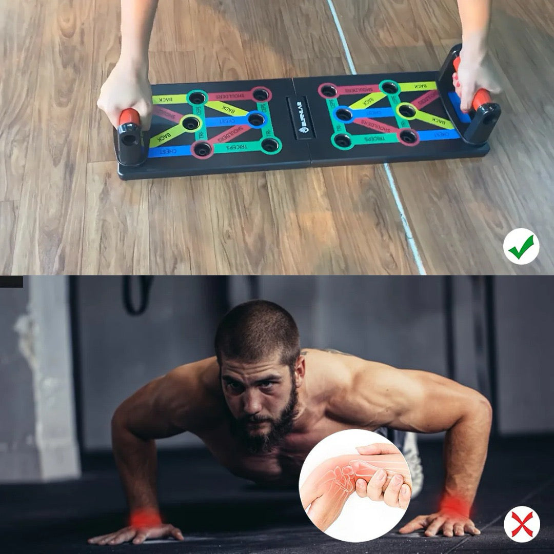 🏋️‍♂️ PLANCHE À POMPES 14 EN 1 – ENTRAÎNEMENT COMPLET À DOMICILE