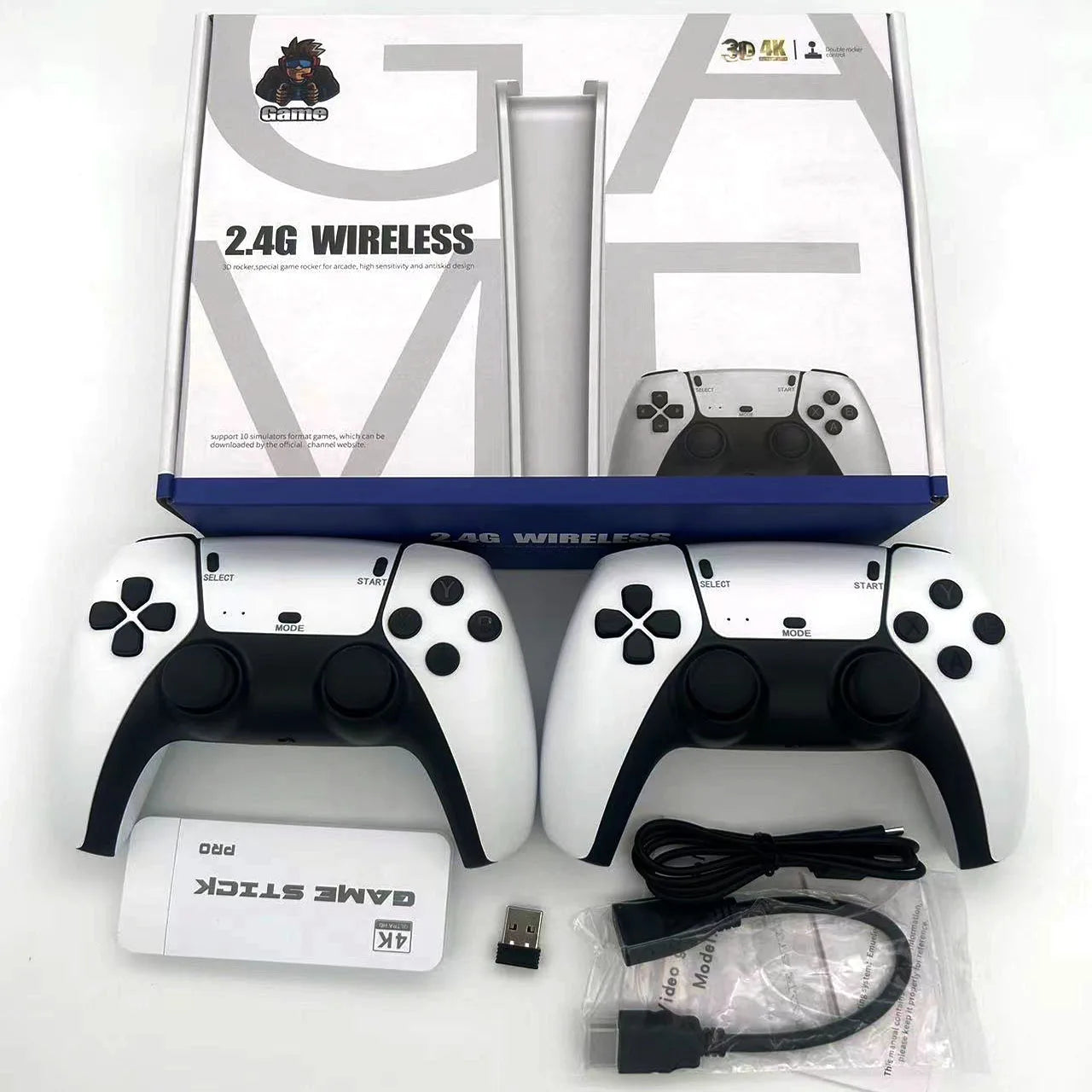 🎮 CONSOLE DE JEU RÉTRO – 20 000 JEUX INTÉGRÉS + 2 MANETTES