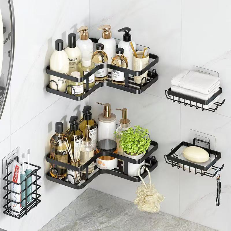 ÉTAGÈRES DE DOUCHE 5 IN 1 INOX
