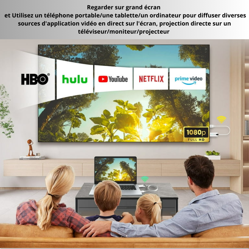 HDMI SANS FIL EDUP – Transmetteur Et  Récepteur