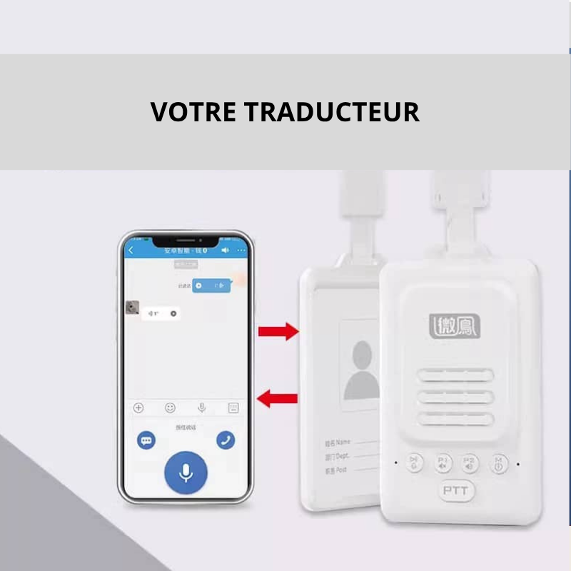 Traducteur E-Badge Intelligent