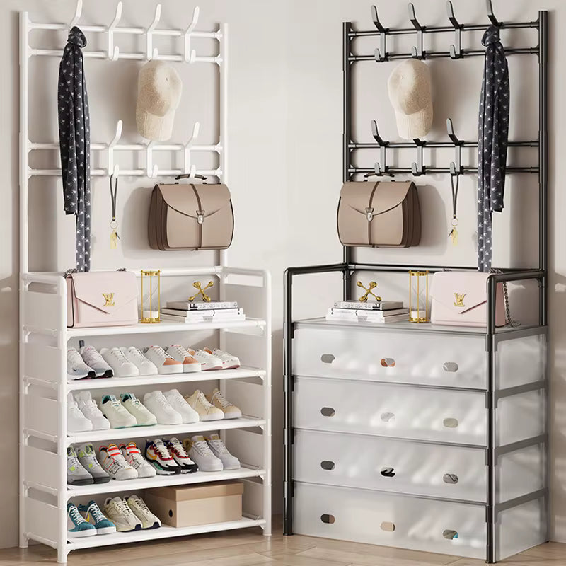 Etagère à Chaussures à Accrochage Habit Avec Couvercle Anti-Poussière