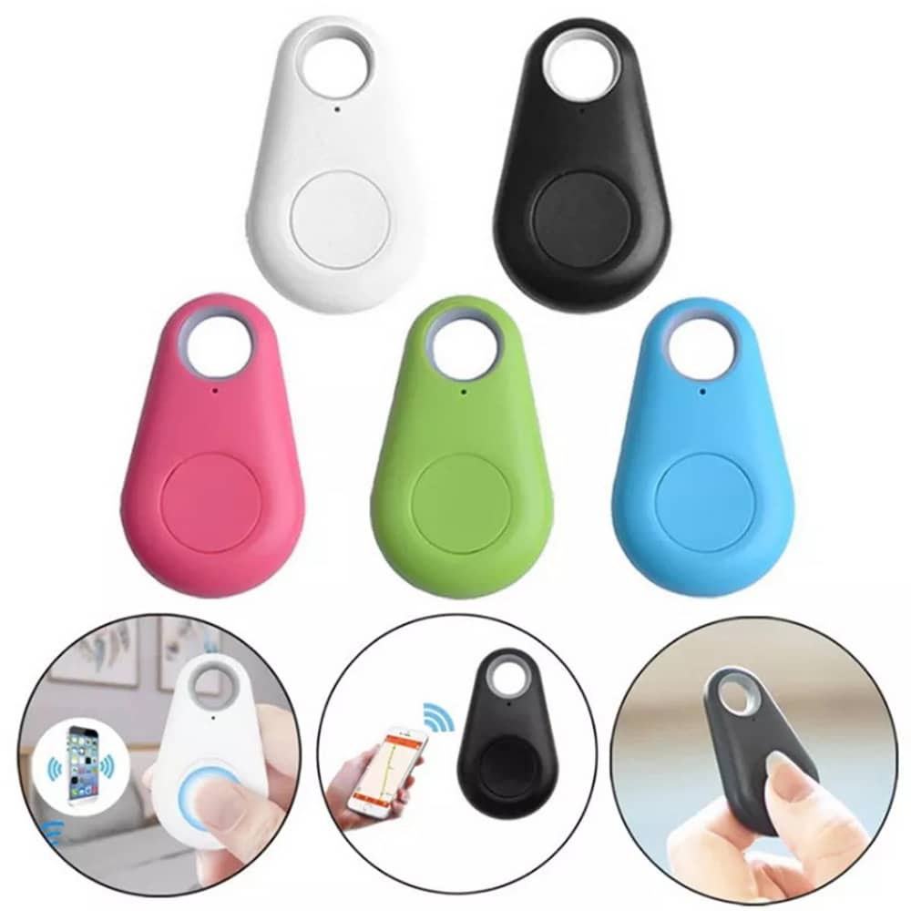 Lot de 5 Mini Traceurs GPS, Compatible IOS/Android, Traqueur d'objets Bluetooth anti-perte
