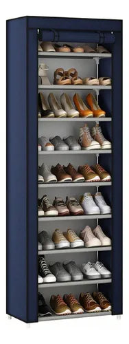 ÉTAGÈRE À CHAUSSURES AVEC PROTECTION ANTI-POUSSIERE